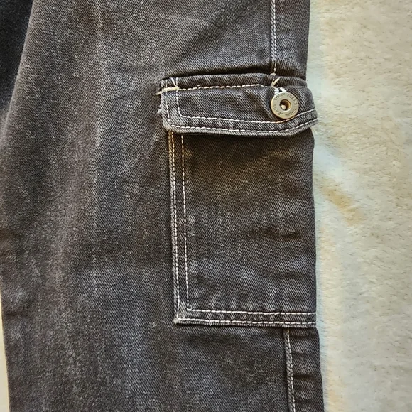 Black cargo jeans - Picture 4 of 7